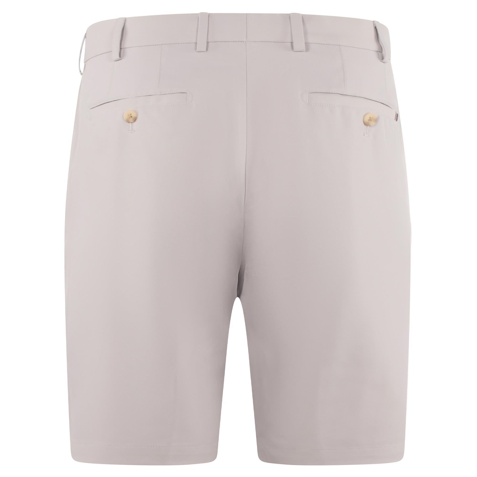 Back view of Peter Millar Salem High Drape Performance Shorts – designer mens golf shorts